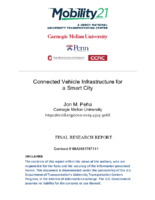 Connected Vehicle Infrastructure for a Smart City