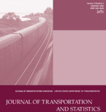 Journal of Transportation and Statistics Volume 3 Number 3 December 2000