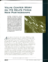 Volpe Center Work on ITS Helps Forge New Partnerships