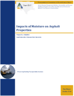 Impacts of Moisture on Asphalt Properties