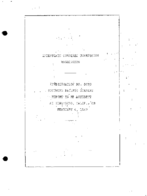 Interstate Commerce Commision Report of the Accident  Investigation Occuring on the SOUTHERN PACIFIC RAILROAD KINGSBURG CA