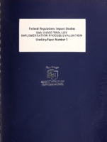 Federal Regulations Impact Studies San Diego Trolley Implementation Process Evaluation