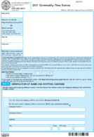 Commodity Flow Survey 2017 Survey Materials