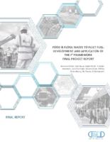 Food  Flora Waste to Fleet Fuel Development and Application of the F4 Framework