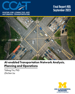 AIEnabled Transportation Network Analysis Planning and Operations