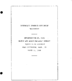 Interstate Commerce Commision Report of the Accident  Investigation Occuring on the BOSTON AND ALBANY RAILROAD HUNTINGTON MA