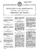 Part 400 Regulation Of The Administrator Organization And Functions