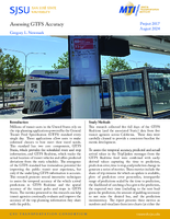 Assessing GTFS Accuracy Research Brief