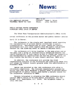 UMTAs Private Sector Conference Scheduled April 2335 in Denver