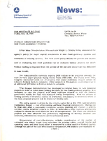 Stanley Announces Policy for New Fixed Guideway Systems