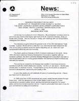 Secretary of Transportation Rodney Slater Speeches April 1999