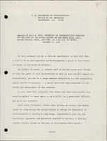 Remarks by Alan S Boyd Secretary of Transportation Prepared for Delivery at the Annual Dinner of the Wings Club Inc New York New York