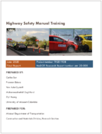 Highway Safety Manual Training