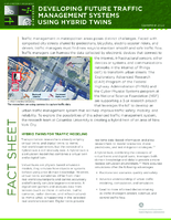 Developing Future Traffic Management Systems Using Hybrid Twins fact sheet