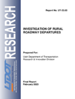 Investigation of Rural Roadway Departures
