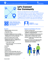 Lets Connect Our Community