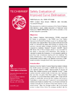 Safety evaluation of improved curve delineation