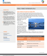 PublicPrivate Partnerships P3s Types of PublicPrivate Partnerships P3s