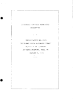 Interstate Commerce Commision Report of the Accident  Investigation Occuring on the PENNSYLVANIA RAILROAD MIAMI CROSSING OH