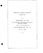 Interstate Commerce Commision Report of the Accident  Investigation Occuring on the DELAWARE LACKAWANNA AND WESTERN RAILROAD SLATEFORD JCT PA