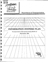 Information Systems Plan  Transportation Information Study SD 9114