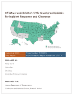 Effective Coordination with Towing Companies for Incident Response and Clearance