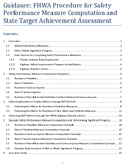 Guidance FHWA Procedure for Safety Performance Measure Computation and State Target Achievement Assessment
