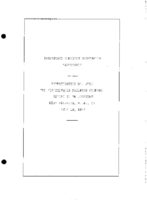 Interstate Commerce Commision Report of the Accident  Investigation Occuring on the PENNSYLVANIA RAILROAD HELMETTA NJ