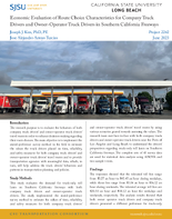 Economic Evaluation of Route Choice Characteristics for Company Truck Drivers and OwnerOperator Truck Drivers in Southern California Freeways Research Brief