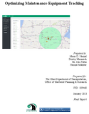 Optimizing Maintenance Equipment Tracking