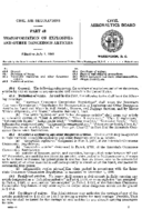 Part 49 Transportation Of Explosives And Other Dangerous Articles
