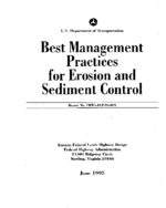 Best Management Practices for Erosion and Sediment Control