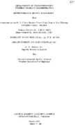 Department of Transportation Federal Highway Administration environmental impact statement for Interstate Route 66 13 mile section from Glebe Road to Lee Highway Arlington County Virginia