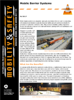 Mobile Barrier Systems fact sheet
