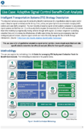 Use Case Adaptive Signal Control BenefitCost Analysis