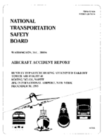 Aircraft accident report  runway departure during attempted takeoff Tower Air Flight 41 Boeing 747136 N605FF JFK International Airport New York December 20 1995