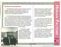 Human Factors Laboratory Fact Sheet