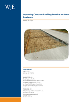 Improving Concrete Patching Practices on Iowa Roadways