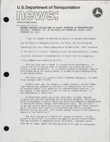 Remarks Prepared for Delivery by Deputy Secretary of Transportation William J Beckham Jr to the World Car Symposium