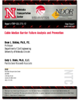 Cable median barrier failure analysis and prevention