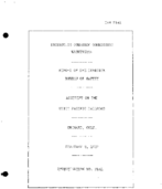 Interstate Commerce Commision Report of the Accident  Investigation Occuring on the UNION PACIFIC RAILROAD ORCHARD CO