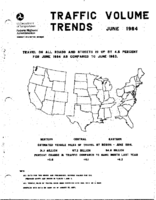 Traffic Volume Trends June 1984