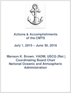 Actions  Accomplishments of the CMTS July 1 2015  June 30 2016