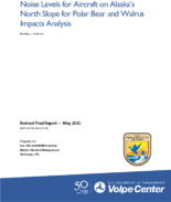 Noise Levels for Aircraft on Alaskas North Slope for Polar Bear and Walrus Impacts Analysis