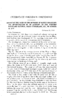 Interstate Commerce Commission Report of the Accident  Investigation Occurring on the WESTERN MARYLAND RAILWAY CUMBERLAND MD