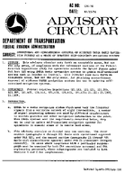 AC 12031 Operational and Airworthiness Approval of Airborne Omega Radio Navigation Systems as A Means of Updating SelfContained Navigation Systems
