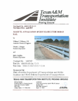 MASH TL4 Evaluation of 2019 MASH 2Tube Bridge Rail