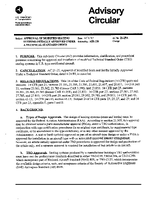 AC 2125A Approval of Modified Seating Systems Initially Approved Under A Technical Standard Order