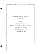 Interstate Commerce Commision Report of the Accident  Investigation Occuring on the NEW YORK CENTRAL RAILROAD CORFU NY