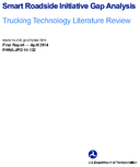 Smart roadside initiative gap analysis  trucking technology literature review